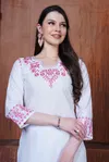 Anokhi By Rasili Nx Heavy Rayon With Chikankari Embroidery Work Kurti With Bottom Wholesale Suppliers In Mumbai